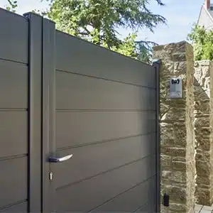 Portail battant aluminium gamme Optimo Phénix