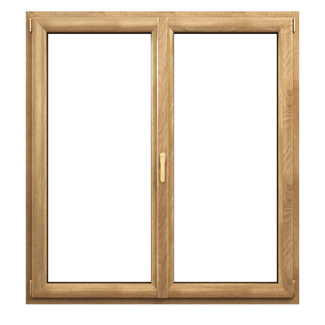 Fenêtre PVC Oknoplast Charme Mini — Chêne naturel Woodec turner