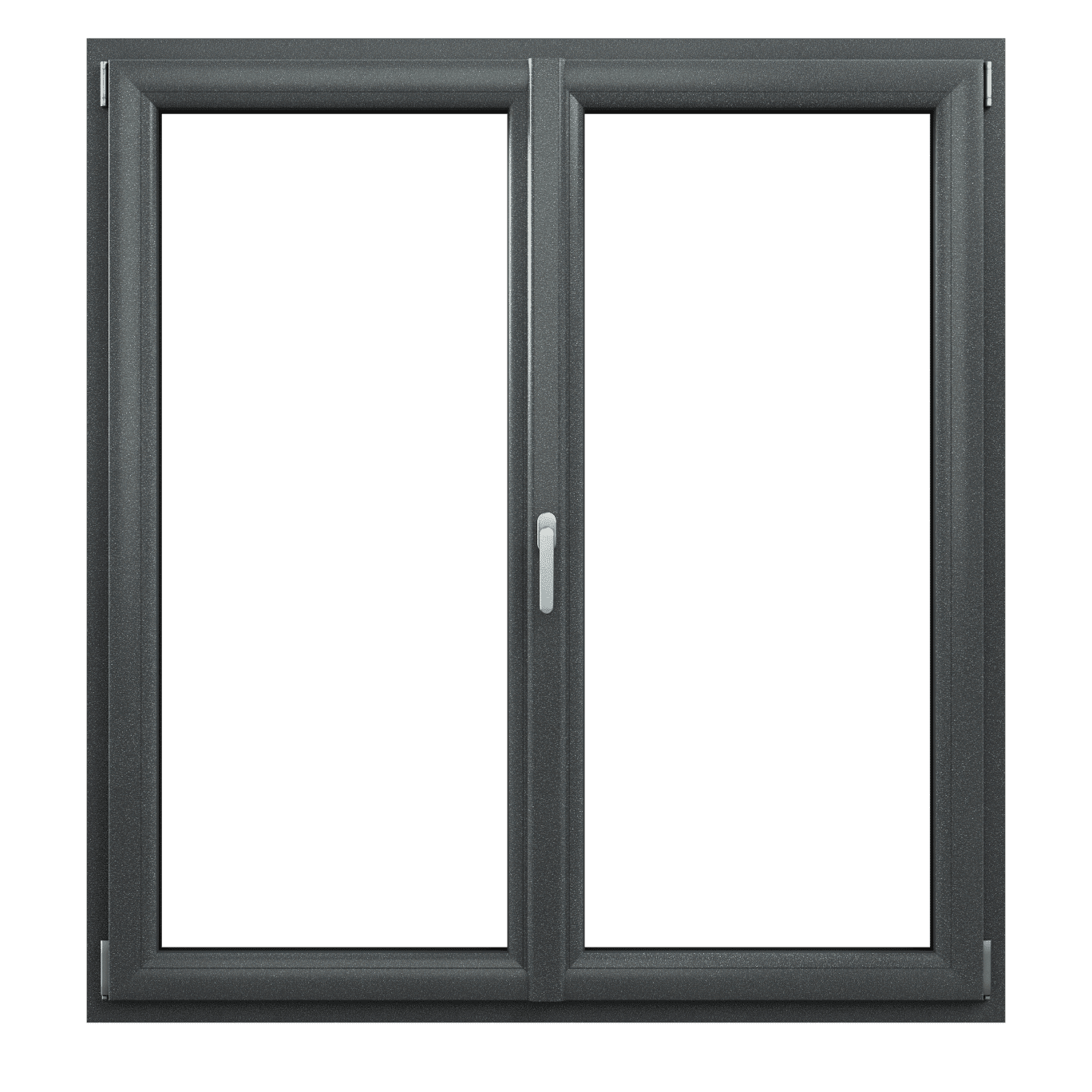 Fenêtre PVC Oknoplast Charme Mini — Gris graphite