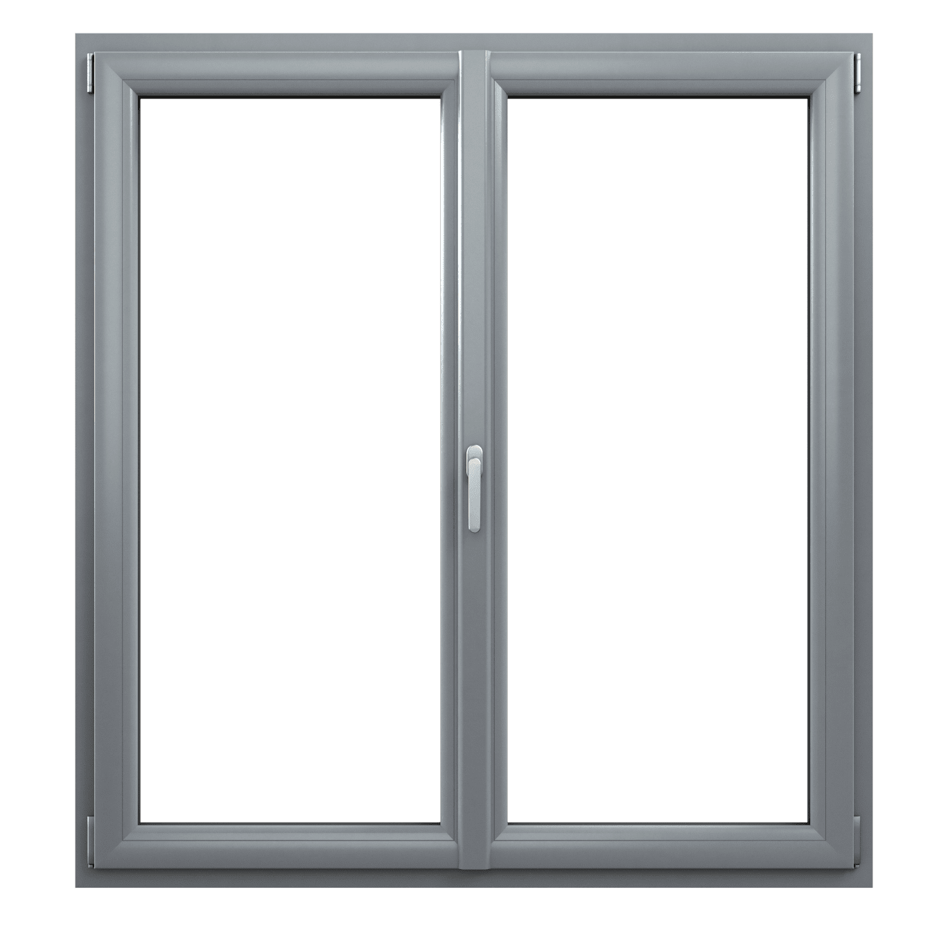 Fenêtre PVC Oknoplast Charme Mini — Gris mat