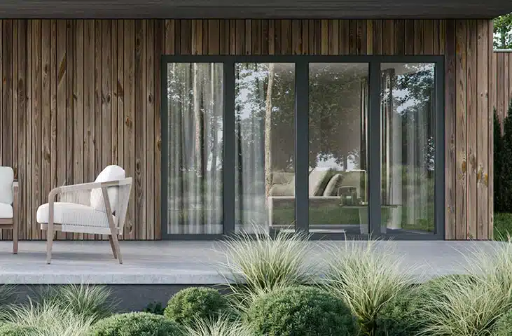 Ambiance architecturale fabricant Aluhaus Miru Evo Hidden