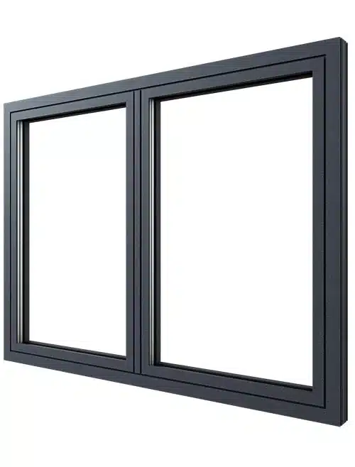 Vue complète de la fenêtre Aluhaus Miru Evo Standard